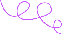 About Us Purple Swirl